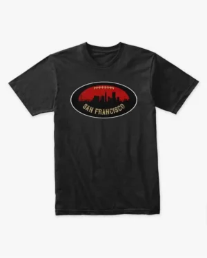 San Francisco Football t-shirt, 49ers, men's t-shirt