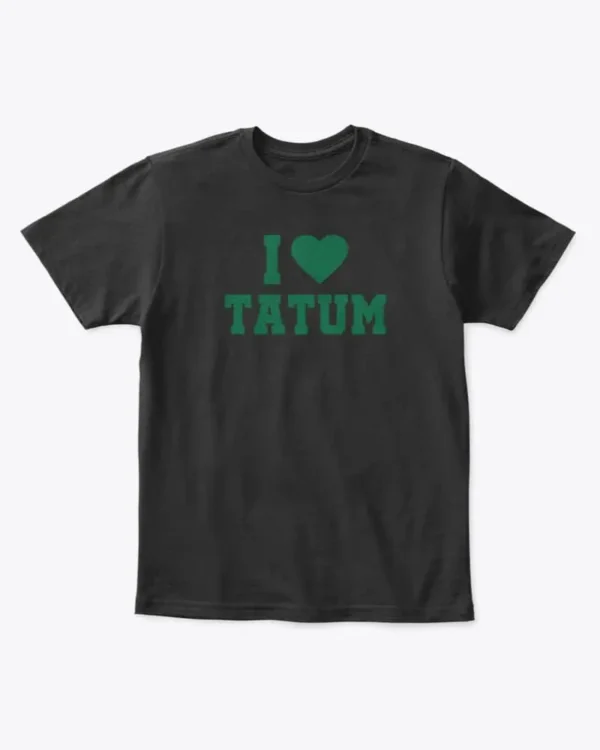 I Love Tatum Basketball t-shirt, Boston Celtics, kids t-shirt