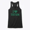 I Love Tatum Basketball Tank Top, Boston Celtics, Womens Flowy Tank Top
