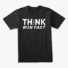 Think Fast Run Fast Football T-shirt, Men's T-shirt