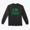 I Love Derrick White Basketball Long Sleeve Shirt, Boston Celtics