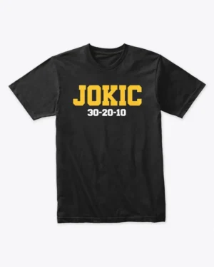 Nikola Jokic Basketball T-shirt, Denver Nuggets, Men's T-shirt