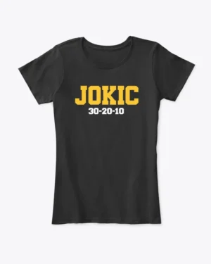 Nikola Jokic Basketball T-shirt, Denver Nuggets, Women's T-shirt