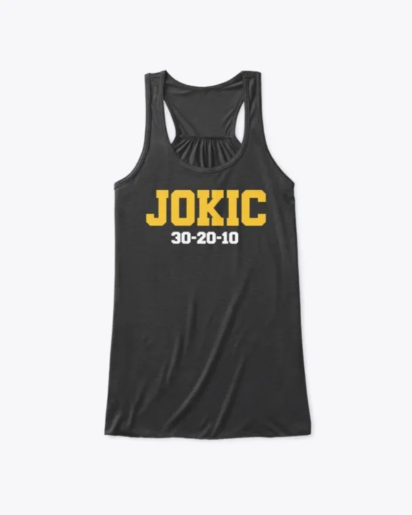 Nikola Jokic Basketball Tank Top, Denver Nuggets, Womens Flowy Tank Top