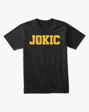 Nikola Jokic Basketball T-shirt, Denver Nuggets, Men's T-shirt