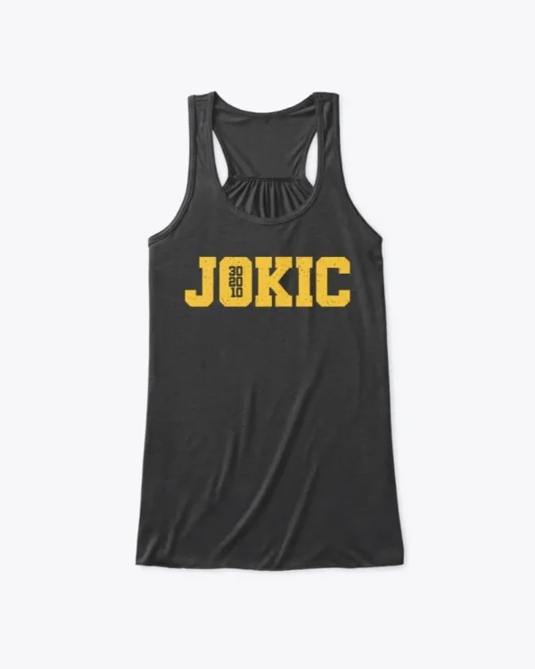 Nikola Jokic Basketball Tank Top, Denver Nuggets, Womens Flowy Tank Top
